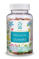Actif Organic Prenatal Gummies with 25+ Organic Vitamins and Organic Herbal Blend - Non-GMO, 100% Vegetarian, 90 Count