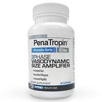 Penatropin with Testosterone Boost 60ct | Enhanced Stamina, Energy and Strength Booster for Men | Two Pills in One!