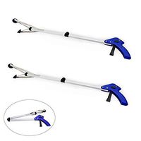 Pickup Tool, Grabber Tool, Pickup Tools Grabber 2PCS Portable Foldable Aluminum Alloy Trash Garbage Litter Picker Grabber Pickup Tool for Elderly Disabled Home Garden Yard Park Scenic Spot Kangkangk
