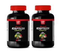 Immune System Support Supplement - Advanced ADAPTOGEN Complex - Ginseng Weight Loss - 2 Bottles 120 Vegetable Capsules