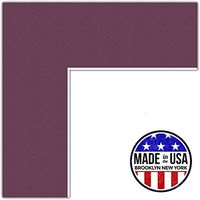 15x34 Raspberry / Ruby Custom Mat for Picture Frame with 11x30 opening size (Mat Only, Frame NOT Included)