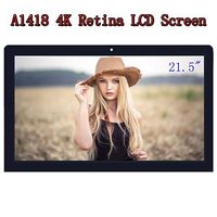 LCD Screen Display Assembly with Glass Replacement for iMac 21.5" A1418 4K Retina LCD Late 2015 LM215UH1 SD A1(661-02990)