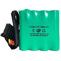 9.6v 3600mAh Ni-MH E5503-07E-001 E550307E001 8HR-4/3FAU PC Battery 8HR-4/3FAUPC Okuma MB4000 Battery MB4000A