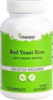 Vitacost Red Yeast Rice - 1200 mg - 120 Vegetarian Capsules