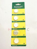 Hillflower 100 Pieces CR1620 Card Blister 1620 BR1620 3V Long Duration Lithium Battery with Hillflower Coupon