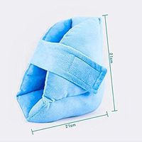 TTZ Soft Comforting Heel Protector Pillows，Heel Ulcer Relief Foot and Ankle Pillows Pad -Protect Feet,Elbows,Heels-Bed & Pressure Sores (Color : Double)