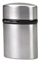 Black Label - Tornado Cone Shaped Flame Brushed Chrome & Black
