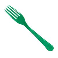 Green Heavy Weight Forks (24 count)