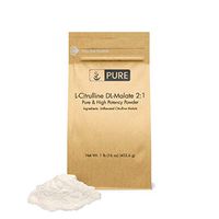 L-Citrulline DL-Malate 2:1 Powder (1 lb) by Pure Organic Ingredients, 100% Pure, Pre & Post Workout Supplement, Athletic Performance Enhancer*, Speed Up Recovery*, Eco-Friendly Packaging (1 lb)