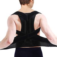 Back Straightener Posture Corrector for Women & Men - Adjustable Lumbar & Back Brace for Support and Providing Pain Relief from Neck, Back & Shoulder, Improve Eliminate Bad Posture for Correct Posture