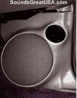 Q-LOGIC QL-K1011C-10 Q-Form Kick Panel for 1978-1988 Chevrolet, Oldsmobile, Pontiac & Buick Cars (Red)