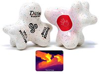 Divine (Candy)(Set of 2) Synergy Stones - Pro Hot Stone Massage Tools - Blend Heat, Relaxing and Therapeutic Massage for Deep Muscle Tension Relief - Free YouTube Training Videos