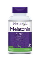 Natrol Melatonin Tablets, Helps You Fall Asleep Faster, Stay Asleep Longer, 3mg, 240 Count