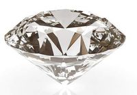 Zoogamo 4" / 100 mm Clear Diamond Shaped Glass Crystal Paperweight - Home Office Decor & Valentine's Day Gift Wedding Favors Centerpieces Decoration with Gift Box