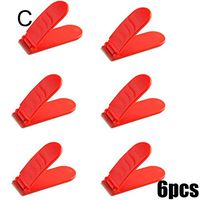 Tenrry 6pcs Toilet Seat Cover Lifter Hygiene Clean Lift Device Self Adhesive Bathroom Supplies