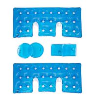 Reusable Instant Heat, Hot and Cold Pack Neck and Shoulder, 4 Hand Warmers, Pain Relief - Cramps, Arthritis Joints and Muscles.