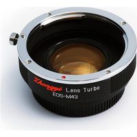 Mitakon Canon EF Lens to Micro 4/3 Camera Lens Turbo Mark I Adapter, 4 Elements/ 4 Groups