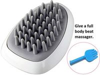 Give a Full Body Beat Massager Silicone Shampoo Brush Head Meridian Brush Scalp Massage Brush Hair Shampoo god Massage Brush itching Shampoo Comb