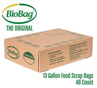 BioBag Compostable Tall 13 Gallon Food Waste Bags - 48ct