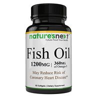 Fish Oil 1200 Superior Potency Omega 3 EPA - DHA Super Concentrated Omega-3 Fatty Acids, Ocean Catch