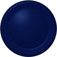 Navy Blue Paper Plates - 9" plates (24 Count)