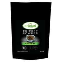 Cricket Flour: 100 Pure Cricket Powder 454gram (Made from North American Roasted Crickets) Great High Protein Option for Shakes, Baking, and Recipes. Made in Portland, Oregon and 25+ Cookbook Included