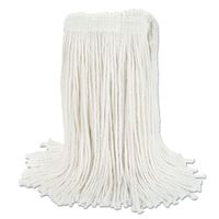 Boardwalk RM03024S Rayon Cut-End Mop Heads, White 24 oz, 1-1/4? Headband, 12/CT
