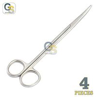 G.S 4 METZENBAUM Dissecting Scissors - Curved, 8" Best Quality