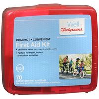 Walgreens First Aid Kit, Compact, 1 ea
