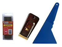 Useful 3 in 1 Window Film Tools Squeegee Scraper Set Kit Car Home Tint High Quality & Durable