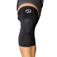 CompressionGear Knee Sleeve - Knee Support - Single Wrap for Men, Women, Youth - Sports, Meniscus Tear, Arthritis, ACL, PCL, Running, Patella Stabiliz