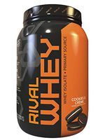 Rivalus Rivalwhey – Cookies and Crème 2lb  - 100% Whey Protein, Whey Protein Isolate Primary Source, Clean Nutritional Profile, BCAAs, No Banned Substances, Made in USA