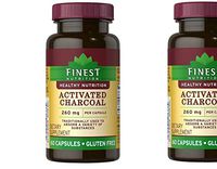 Finest Nutrition Activated Charcoal 260 mg 60 Capsules(Pack of 2)