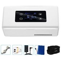 HPDOH Portable Insulin Cooler, Insulin Refrigerated Box，Cooling Bag Cooler Car Refrigerator Size 22×10×9cm, with USB Charging Cable, Suitable for Car/Travel/Aircraft.