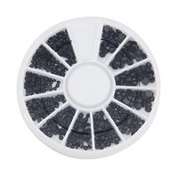 Nail Art,Putars Fashion 500Pcs/Box Acrylic Diamond Nail Art Decorations (A)