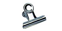 Charles Leonard Spring Clips with Hanging Hole, 2 Inch, Silver, 36-Pack (68200)