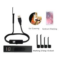 Visual Earpick,Visual earspoon,Ear Cleaning Earwax Tool,Ear Endoscope, Ear Micro Camera is for All WiFi Link Equipment，ex,Android Mobile Phone and iPhone or Google Mobile Phone,P310-WIFI