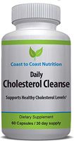 Cholesterol Cleansing Supplement | All-Natural Ingredients to Flush Arteries Clean of Bad LDL Cholesterol | Promotes Heart Health & Blood Flow | 60 Capsules