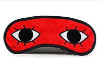 HiiBabyGintama Eyes Sleeping Eyeshade Sougo's Cosplay Blindfold Eye Mask Eye Cover Patche Elizabeth Red