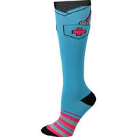 Think Medical Women's 10-14 Mmhg Compression Socks Medium Scrubs