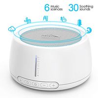 White Noise Sound Machine for Sleeping,Famirosa Portable Sleep Therapy for Home, Office, Baby & Travel, 30 Relaxing & Soothing Nature Sounds (30 Sound)