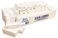 Reli. 1-2 Gallon Trash Bags (2000 Count Bulk) Small 1 Gallon Trash Bags - 2 Gal, Small Clear Garbage Bags 1 Gallon - 2 Gallon in Bulk (Clear)