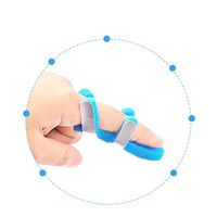 WAOBE Finger Fracture Fixed - Little Finger Middle Finger Sprain Splint Brace Bending Rehabilitation Gear,M