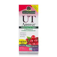 Nature's Answer Urinary Tract Health | Fast Acting Three-Day Regimen | Cranberry Flavor Dietary Supplement | Alcohol-Free, Gluten-Free, Not Tested on Animals & Vegan 4oz (2 Pack)