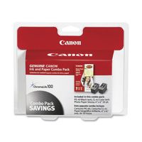 Canon PG-40/CL-41 Cartridges and Glossy Photo Paper Combo Pack