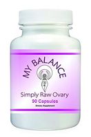 Simply Raw Ovary Glandular for Women's Health. Raw Bovine Ovarian Glandular 90 Capsules for Hormonal Support.