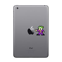 Retro Decal Joker 8 Bit Decal for MacBook, iPad Mini, iPhone 5S, Samsung Galaxy S3 S4, Nexus, HTC One, Nokia Lumia, Blackberry