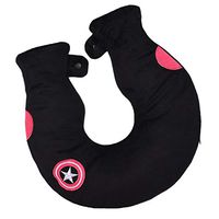 OBRlygeuaw Explosion Proof Tasteless Hot Water Bottle,U Type high Density PVC Water Injection for Pain Relief hot Compress and Heat Therapy-Black U Type