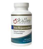 Skin Rejuvenator with Verisol Collagen, Ceramides, MSM, Lycopene, GSE, Green Tea (120 Capsules)