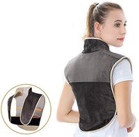 Neck Shoulder Heating Pad Indoor, 9 Temperature Settings Pain Relief for Back Neck and Shoulder Washable